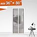 MAGZO Thermal Door Screen Fit Door Size 36 X 80, EVA Magnetic French Door Screen for Kitchen Heat Dust Smell Proof