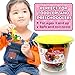 Bucket of Monkeys Game - Hours of Fun for Toddlers and preschoolers. Color Sorting, Linking, Motor Skills Developing and Counting Toy for Toddlers and Kids. 100 Colorful Pieces Bucket.