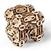 UGEARS Flexi-Cubus Brainteaser, 3d Mechanical Model, Wooden Puzzle - Ideal Gift for Adults and Teens