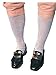 Forum Novelties High Knee Socks, Stockings for Colonial Costume - White - Teens