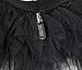 Tutus for Women 5-Layered Tulle Tutu Party Dance Skirt Ballerina Dress Petticoat Tutu Skirt, Black Tutu