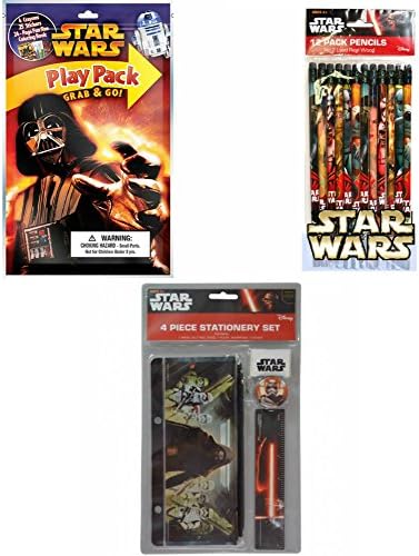 Star Wars Back to School - 40 Piece Stationery Set