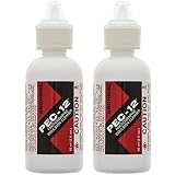 PEC-12 Photographic Emulsion Cleaner - Remove Non-Water Based Stains, Grease & Ink from Emulsions and Bases - for Cleaning 35mm Film, Photo Negative, B&W Slide with Dropper Tip (2oz) 2-Pack