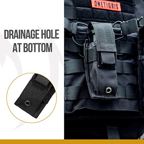 Tactical Molle Single Pistol Mag Pouch EDC Organizer Pouch