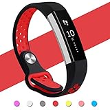 Hanlesi Fitbit Alta hr bands, Bands for Fitbit Alta HR Breathable Soft Silicone Adjustable Fashion Sport Straps Bands for Fitbit Alta 2 Replacement Fitness Accessory Wristband with hole