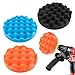 Augshy 10Pcs,6 inch Car Foam Drill Polishing Pad Kit,3 Styles Buffing Pads¡­
