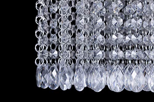 Modern Decoration Lampshade Acrylic Beaded Ceiling Pendant Light
