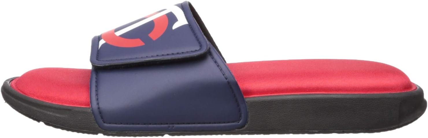 FOCO Mens MLB Big Logo Foam Slide : Sports & Outdoors