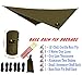Chill Gorilla 12x12 Hammock Rain Fly Camping Tarp. Ripstop Nylon. 203