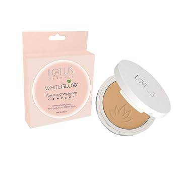 Lotus Herbals Whiteglow Flawless Complexion Compact Honey C2, 10 g