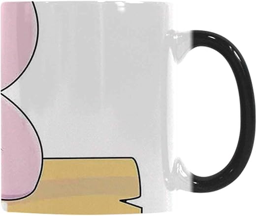 Amazon Com Kitchen Decor Utility Morphing Mug Pig Chef Holding