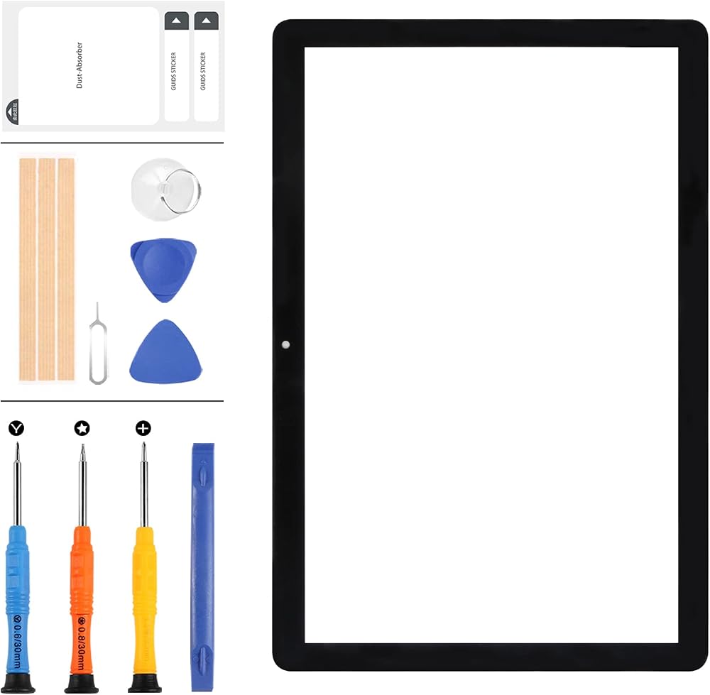 LADYSON 10.1" Huawei MediaPad T5 10 Touch Screen Glass Replacement w/ Tools