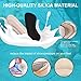 Heel Cushion Inserts, Heel Grips Reusable Self-Adhesive Shoe Inserts Liners for Men's and Women's Shoes too big, Shoe Pads for Preventing Heel Slipping, Rubbing, Non-Slip Comfortable Heel Pads-6 Pairs