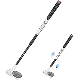 AMVR VR Adjustable Golf Club Attachment Compatible with Meta Quest 3S/3 | Adjustable Length , 80 Degree Keep Tracking , Non-Slip Handle Grip for Golf +（for Right Controller）