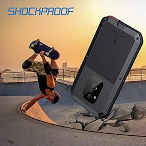 seacosmo Cover Mate 20 Lite, Fullbody Custodia Protettiva Doppio Strato Alluminio Case con Protezione Integrata dello… - immagine 6