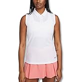 Nike Women`s Dri-Fit Victory Sleeveless Golf Polo Shirt