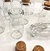 Craft and Party, Vintage glass Milk Favor Jar in sets of 12. (12)