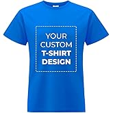Custom T-Shirts for Men Women Design Personalized Shirts with Photo Logo Text Polyester Christmas Tshirt Both Sides Print