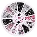 GREAT MIXED DIY SIZE GLITTER RHINESTONES CHARM 3D NAIL ART DECOR ACCESSORIES (multi color 02)