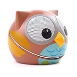 Zoo Tunes Compact Portable Bluetooth Stereo Speakers for MP3 Players, Tablets, Laptops etc. Owl