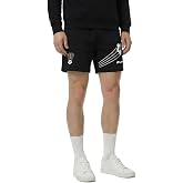 Lotto Men's Forza SweatShorts | 4-Way Stretch, Moisture-Wicking Fabric, Ergonomic Fit, Drawcord Waist &amp; Signature Branding, Heavyweight Fleece Comfort
