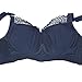 Lace Bras for Plus Size Women Blue Black Beige 42 44 46 48 50 Brassiere