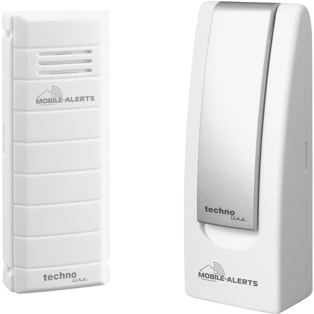 Techno Line Starter Set home monitoring system MA 10001, White, 2-piece