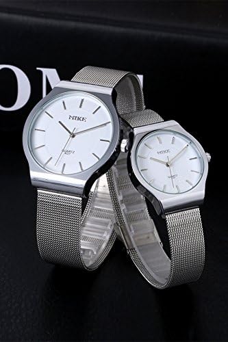 Amazon Co Jp Generic香港メートルは 男性と女性のkorean Couple Watchesスチールビジネスカジュアルwith A 反対shi Ying Watch防水学生 ホーム キッチン