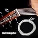 Oud Strings, Nylon Silver Plated Copper Alloy Clear Normal Tension Oud Strings Set Replacement Accessory (12 strings)