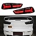 Vland LED Tail Lights For 2008-2017 Mitsubishi Lancer/Evo X LED Rear Lamps Audi Style (SMOKE) …