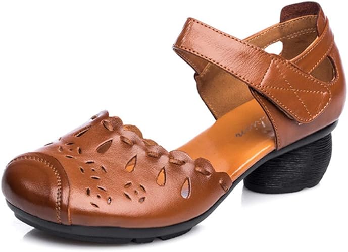 Amazon レディース サンダル ローヒール 太ヒール サンダル 屈曲性 軽い 快適 安定感 柔軟性 通気性 ナースシューズ かわいい 美脚 メッシュ ぺたんこサンダル 長時間 疲れない 歩きやすい 婦人靴 ママ 妊婦 マタニティ パンプス