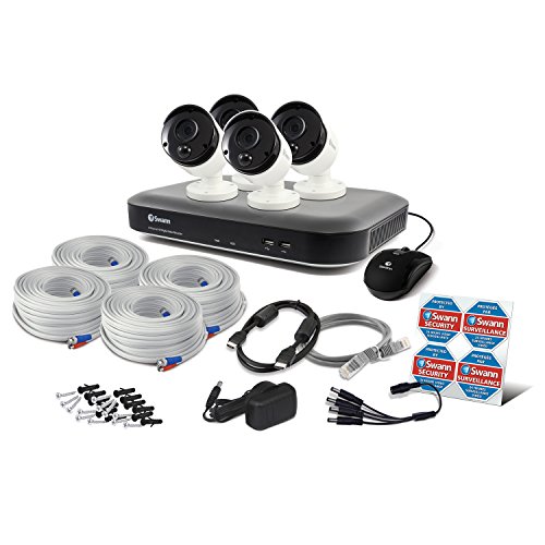 Swann-8-Channel-4-Camera-Security-System-Wired-Surveillance-5MP-Super-HD-DVR-2TB-HDD-IndoorOutdoor-Night-Vision-Heat-Motion-Detection-Pairs-with-Google-Assistant-Alexa-SWDVK-849804