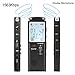 Digital Voice Recorder - FecPecu 8GB 1536Kbps Multifunctional Dictaphone HD Recording Double Microphone/Noise Cancelling/Voice Activated MP3 Dgital Audio Player for Class, Lectures, Interview (FVRT60)