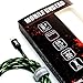 Tera Grand Mobile Undead [Apple MFi Certified] Lightning to USB-A Braided Cable, 5 Feet for iPhone 14/13/12/11 Pro Pro Max Plus Mini XS XS Max XR X 8 Plus 7 iPad Pro Air Mini iPod (Zombie)
