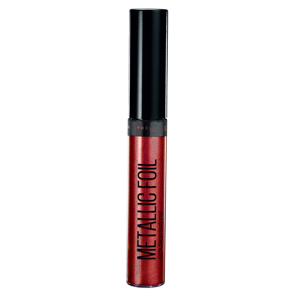 Maybelline Metallic Foil Lipstick, 105 Scorpion, 5 ml
