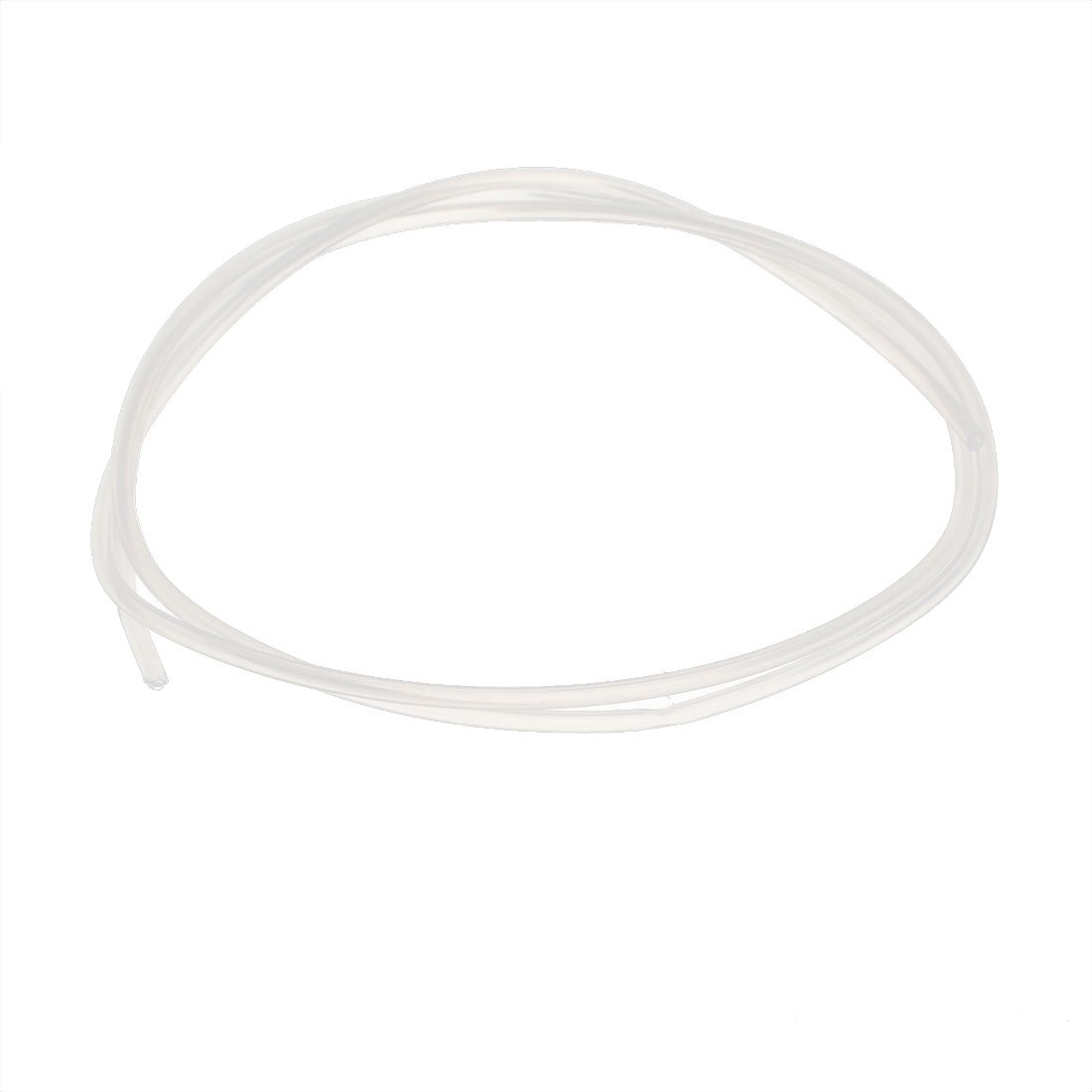 sourcingmap 2mm x 3mm PTFE High Temperature Transparent Tubing 1 Meter 3.3Ft for Electronics