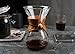 Pour Over Coffee Maker | Classic Hand Drip Brewer for Paper Filter | Hand Crafted Strong Borosilicate Glass with Lid, Easy Clean and Better Coffee