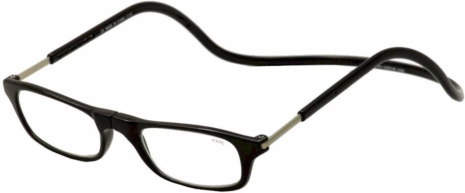 Clic Reader Eyeglasses Original Readers Black Magnetic Reading Glasses +3.00