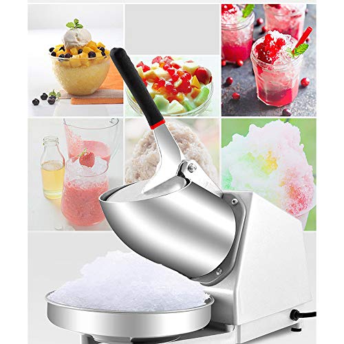 Elektro-Eis-Crusher, Rasierte Eismaschine, Haushalt Schnekegel Maschine 65Kg / H, Geeignet Für Cocktail-Eis-Maschine/Eis… – Bild 4