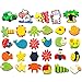 Sealive 29 Pcs Animal Refrigerator Magnets for Kids, Wooden Zoo Animals Magnetic Toys for Home Kitchen, Play Farm Funny Magnet Children Educational Toy Grown-up Toys for 5 + Years Girls Boys