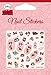Disney Nail Art Stickers Decoration Decals, 4 Style Variety Pack (Mickey, Minnie, Winnie, and Stitch)