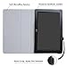 Acer Iconia One 10 B3-A40 Case,Mama Mouth PU Leather Folio 2-folding Stand Cover with Stylus Holder for 10.1