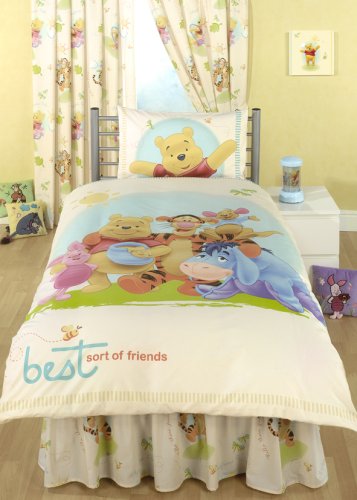 Winnie The Pooh Single Duvet Set Amazon Co Uk Kitchen Home