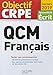 Qcm français : Admissibilité Ecrit by 