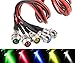 5pcs/Lot LED Indicator Light Lamp Pilot Dash Directional Car Truck Boat blue red green yellow white (5pcs A)
