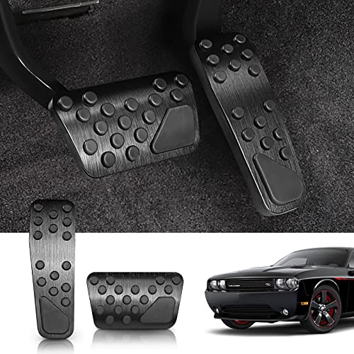 KVR Fit for 2023 Dodge Challenger Pedals，Aluminum Alloy Pedal Cover