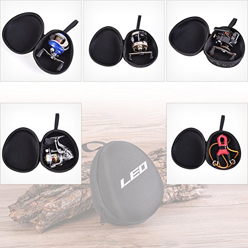 image for Aneil EVA Drop-Shaped Fishing Reel Bag Baitcasting Fishing Reel Access