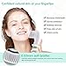KOOVON Face Brush with 3 Facial Cleansing Brush Heads,Waterproof Electric Spin Cleansing System and Gentle Exfoliating for All Skin Types