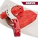 CHERRY REBEL Watermelon Slicer and Server. The Perfect Melon Cutter Corer Knife and Tongs in 1 plus Bonus Melon Baller Scoop and Carver. Non-Slip Handle. Lifetime Guarantee