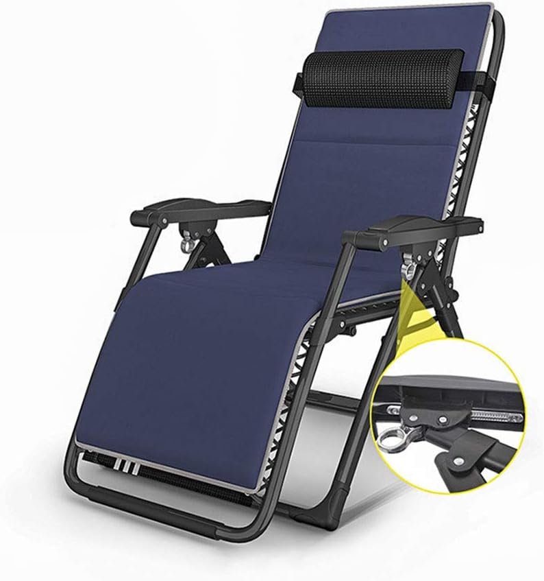 Axdwfd Deck chair Recliners,Zero Gravity Locking Patio Outdoor Lounger